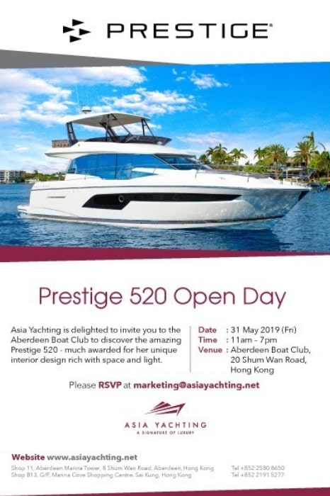 Prestige 520 Open Day information
