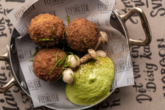 The Flying Elk Chicken Croquettes