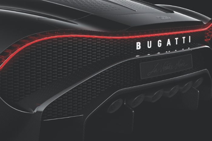 Bugatti La Voiture Noire details