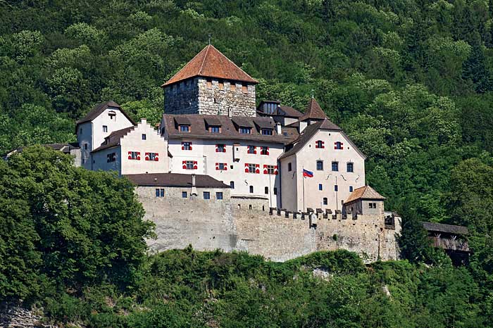 LGT - Vaduz Castle, the palace of the Prince of Liechtenstein