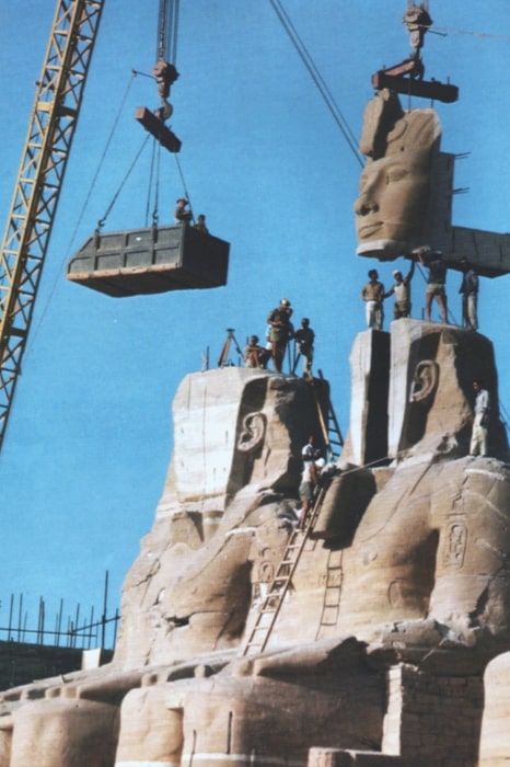 Flawed restorations - Abu Simbel reconstruction