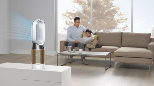 Introducing: The groundbreaking Dyson Pure Cryptomic purifying fan heater