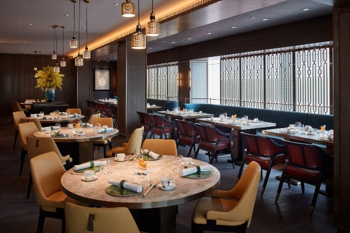 Two Michelin-starred Ying Jee Club interiors