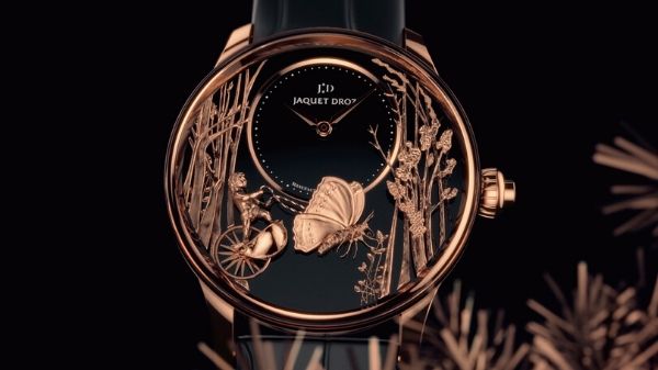Loving Butterfly Automaton: A stunning new timepiece from Jaquet Droz