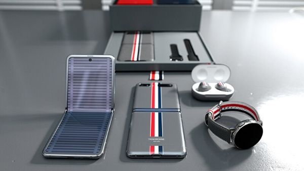 Samsung Galaxy Z Flip phone gets the Thom Browne treatment