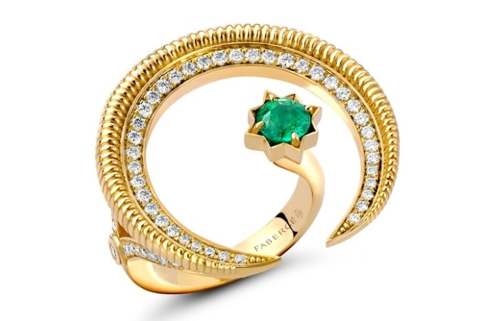 Faberge Hilal Crescent Collection Ring