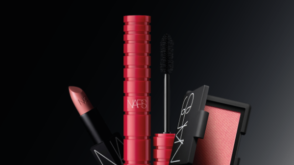 Feature Nars soft and buildable mascara and blush to compliment your natural look...and desires.