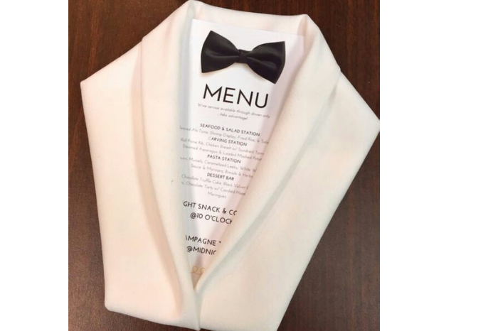 10 creative napkin folding designs gafencu magazine tuxedo