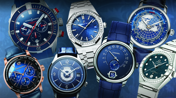 Blue hued: Exploring the appeal of cerulean-faced statement timepieces