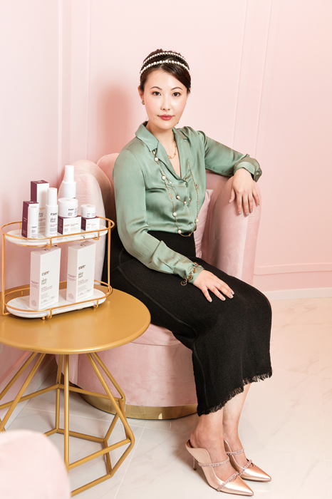 Rare Beauty Michelle Chen, founder of RARE SkinFuel gafencu magazine people feature 2