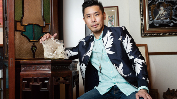 The lions and the Lam Renowned local artist Michael Lam gafencu magazine feature people