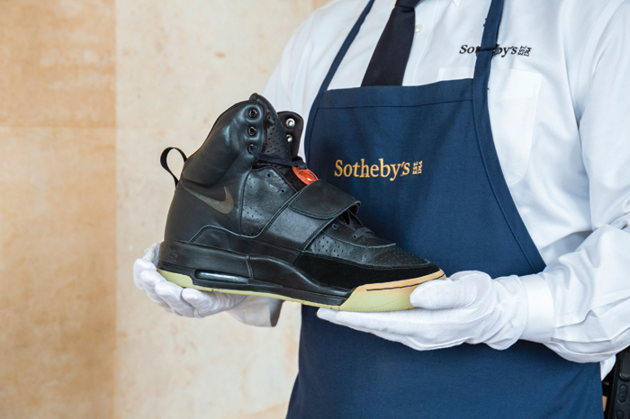 gafencu Auction Highlights The most desirable and highest commanding collectible items to go under the hammer kanye west nike air yeezy 1 prototype