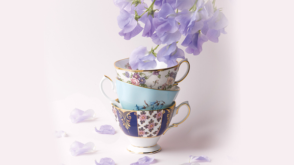 Elegant porcelain tea sets for your next regal soirée
