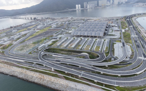 City of the Sea Hong Kong's Changing Coastline gafencu_check lap kok zhunghai bridge china after