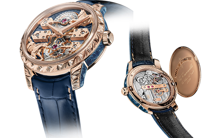 Gilded Cage Hyper-accurate tourbillons gafencu watch luxury timepiece Girard-Perregaux’s La Esmeralda Tourbillon “A Secret” Eternity Edition