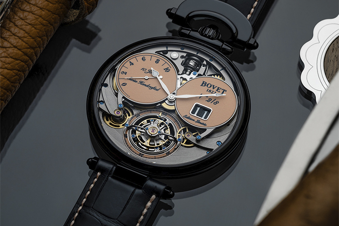 Hyper-accurate tourbillons gafencu watch luxury timepiece Bovet Virtuoso VIII Chapter Two Reimagined DLC-SLN
