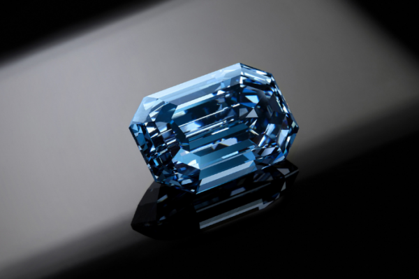 A dazzling De Beers blue diamond sells for HK$451 million at auction