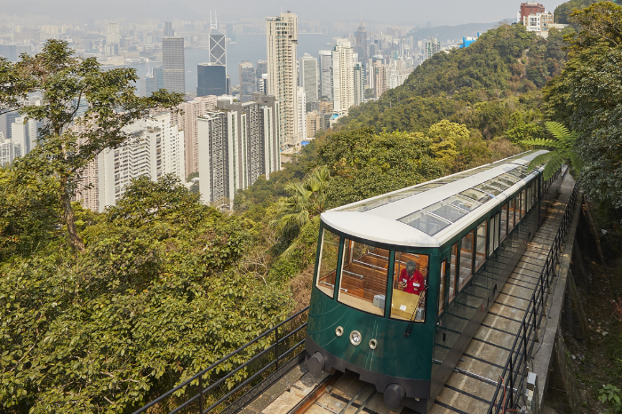 hong kong the peak tram 6th generation 2022