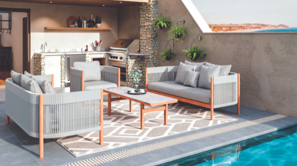 zzue creations Summertime Oasis Barlow Tyrie's new collection of outdoor furniture