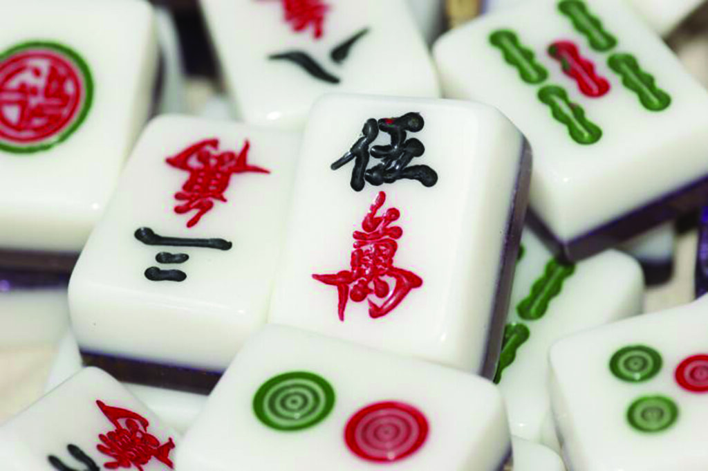 handmade mahjong