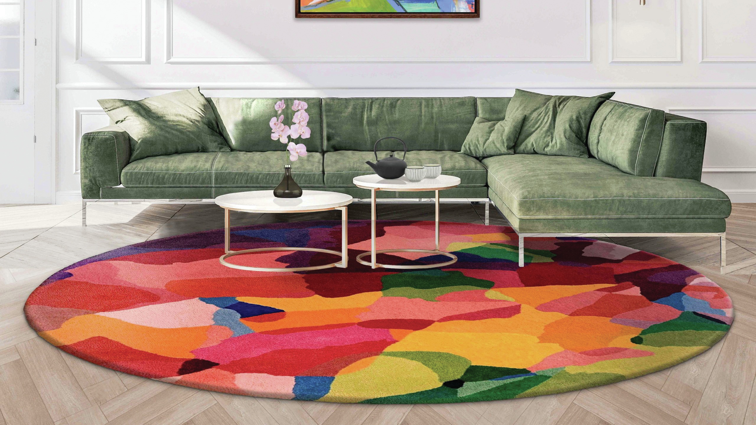 Floor Show: The pull of a customised rug or three at home cannot be overestimated