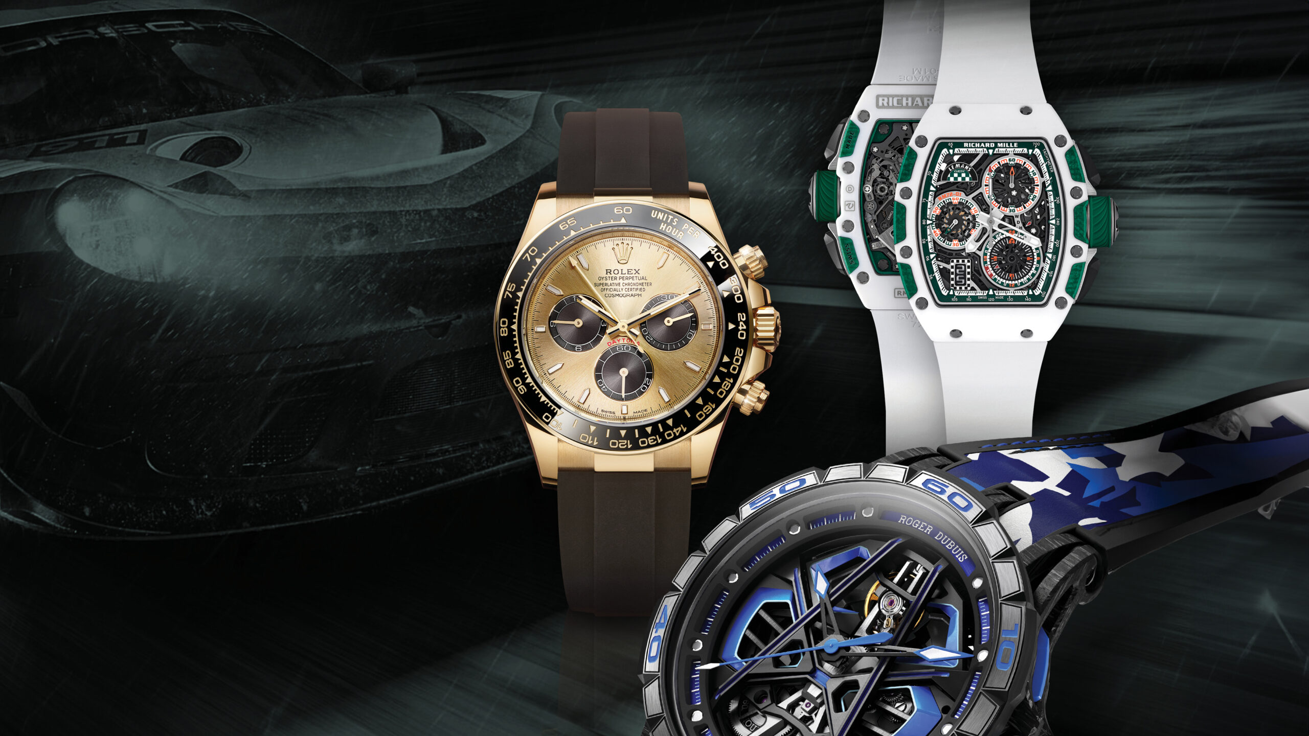 Track Stars: Winning watches inspired by supercars past and present