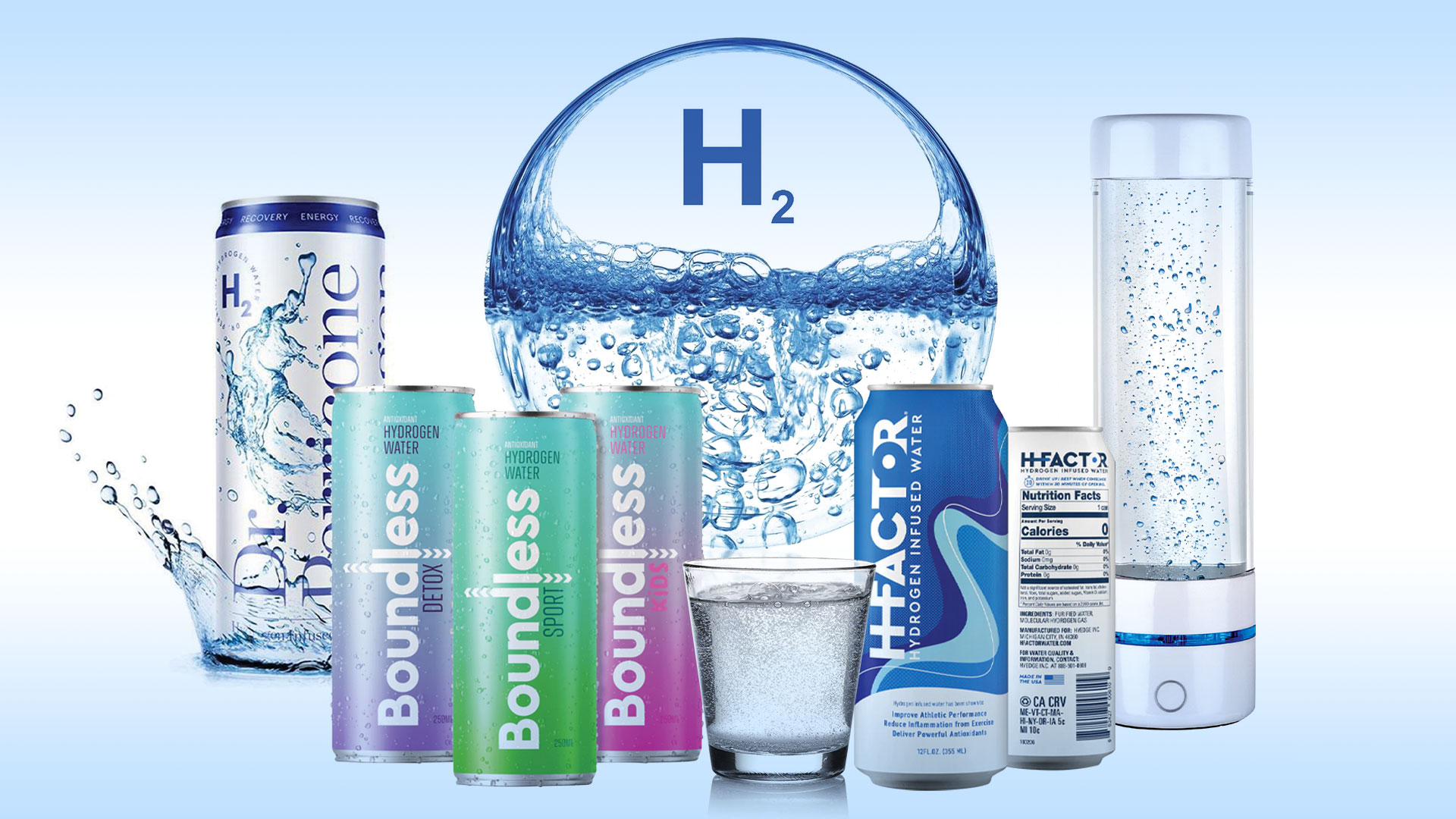 Healing Hydrogen: A profusion of health benefits may arise from sipping water infused with H2