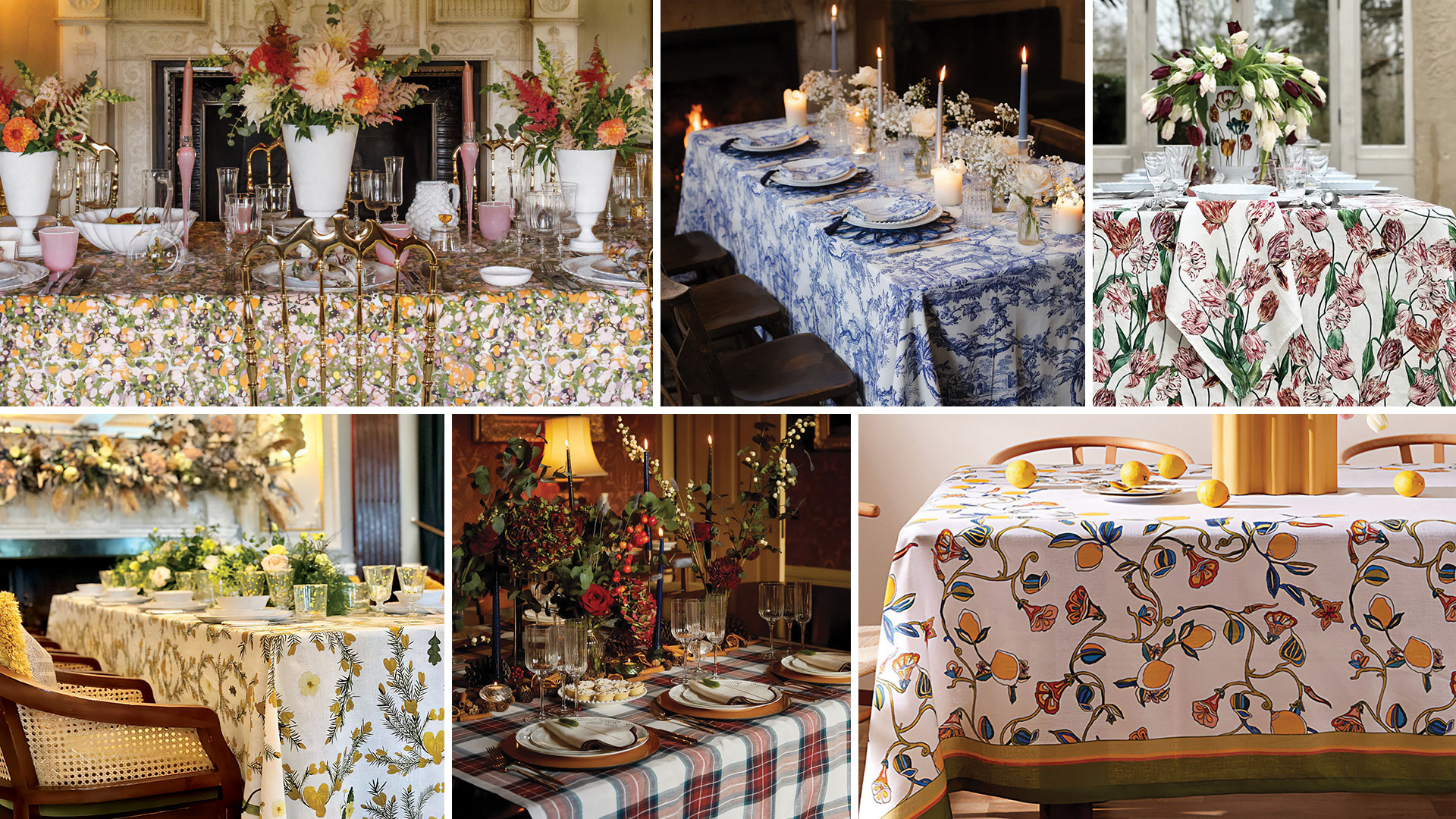 Fabric of Life: Dressing the table in crisp fine linen is the first step to refined dining