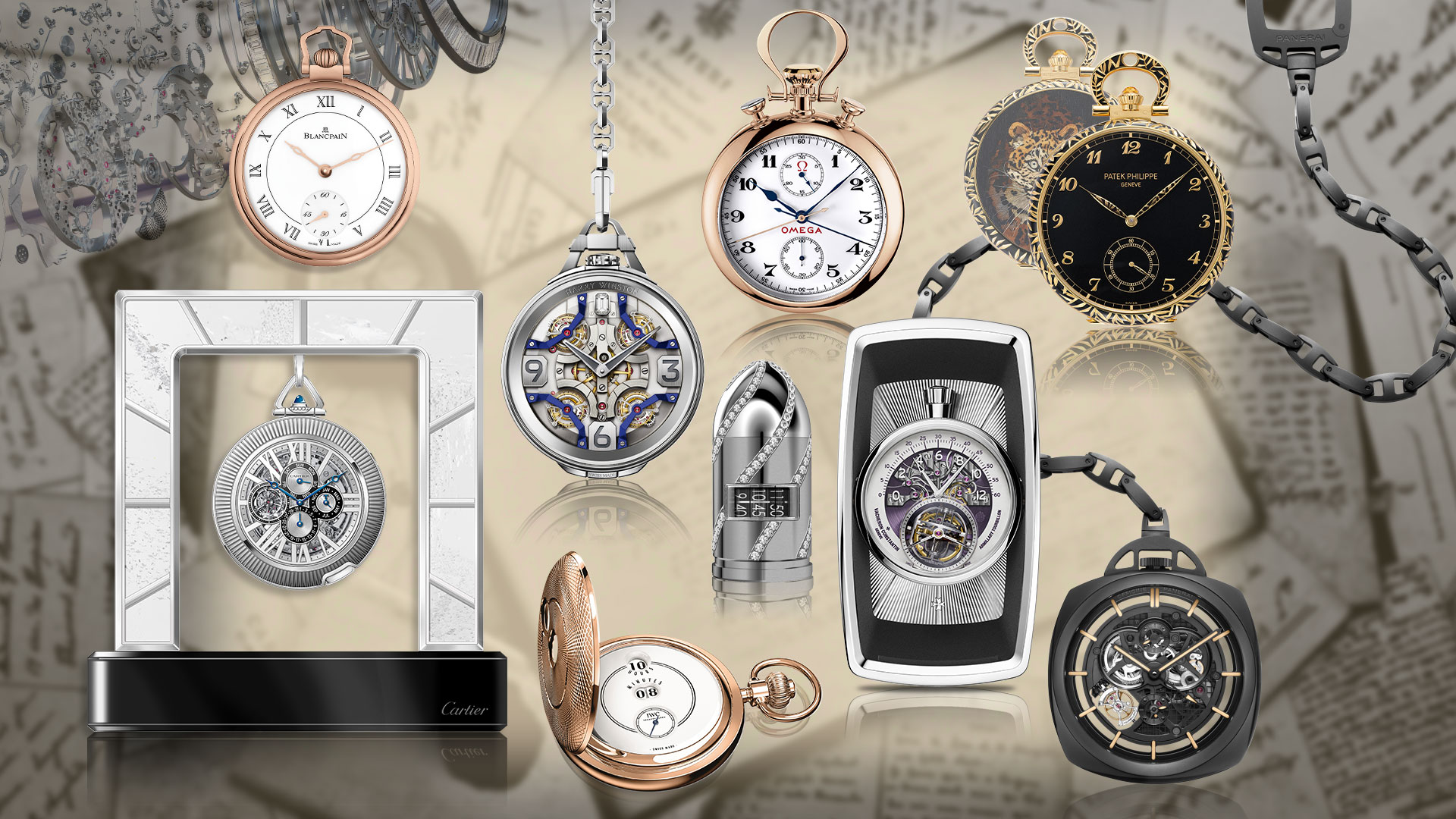 Out of Pocket: Contemporary watches on a chain – or car dashboard – to wear or display with pride