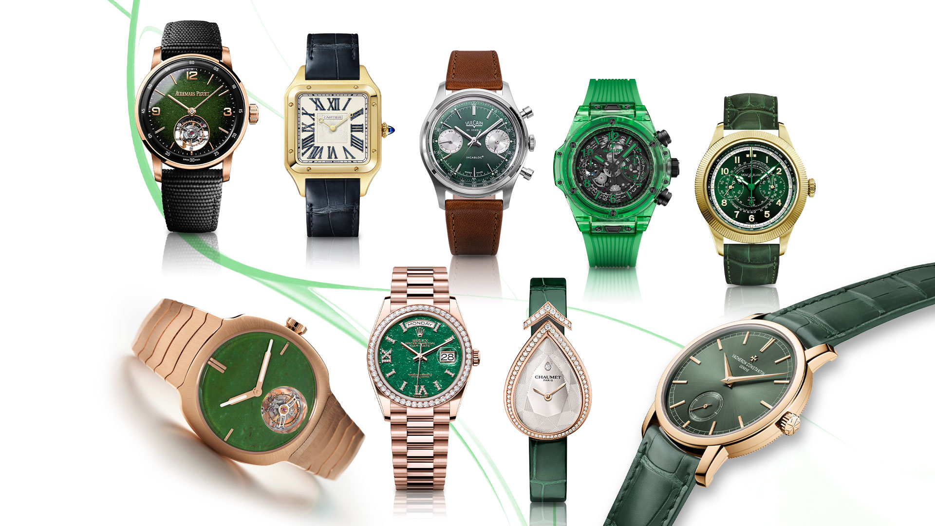 Green Hands: Applauding watches embodying the power of jade – and other viridescent beauties