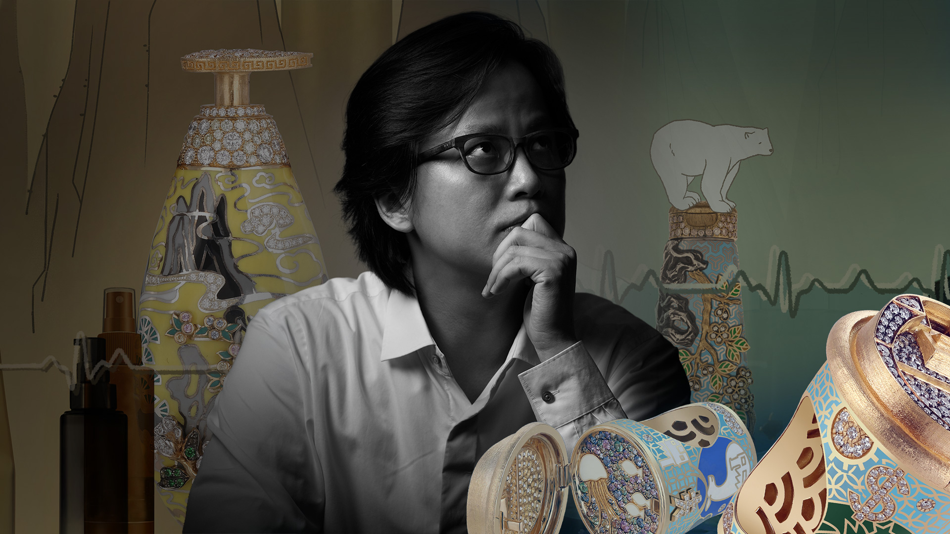 Bling It On, Waste Off: Dickson Yewn’s “No Man’s Land VI” Turns Trash Into Treasure at Art Central 2026